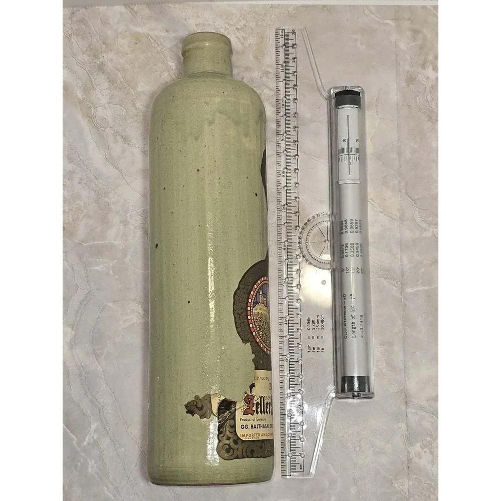 Beam‎ Meister Delft Schwarz Katz Stoneware Bottle 1960s 70s Vintage EUC 🍶
